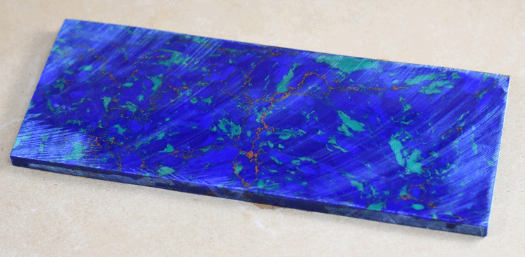 Azurite Malachite Natural Tru-Stone Block - 0.23