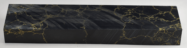 Black With Gold Matrix Tru-Stone Block 0.6