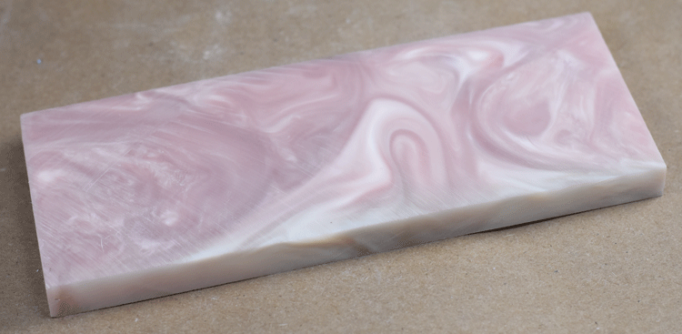 Pink Mother of Pearl Tru-Stone Block - 0.37