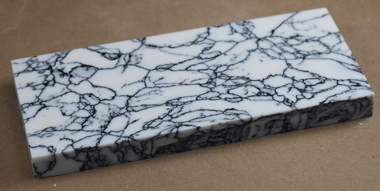 White Turquoise Tru-Stone Block 0.5